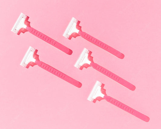 rasoir plastique taxe rose