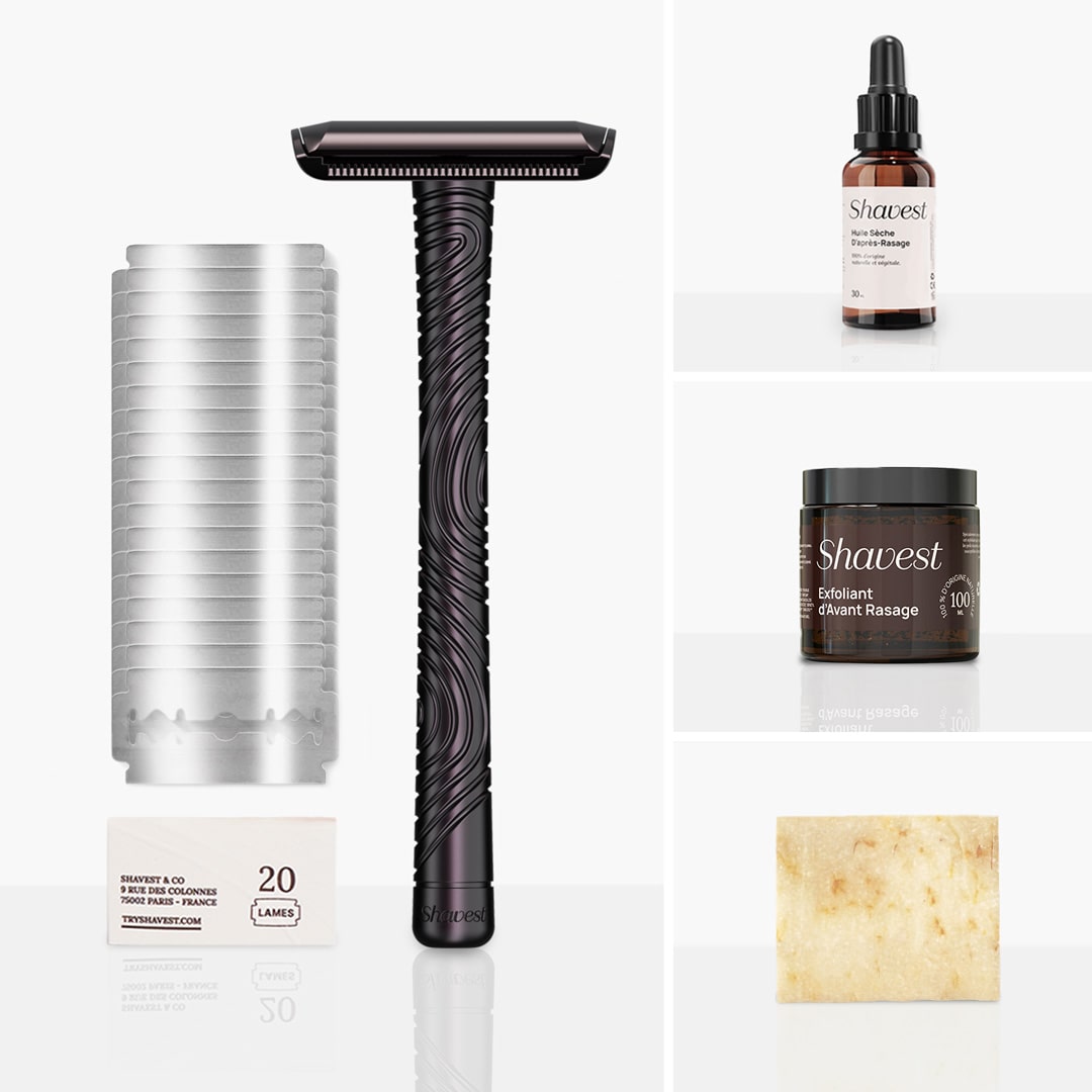 Kit de Rasage - Adapté Peau "Sensible"