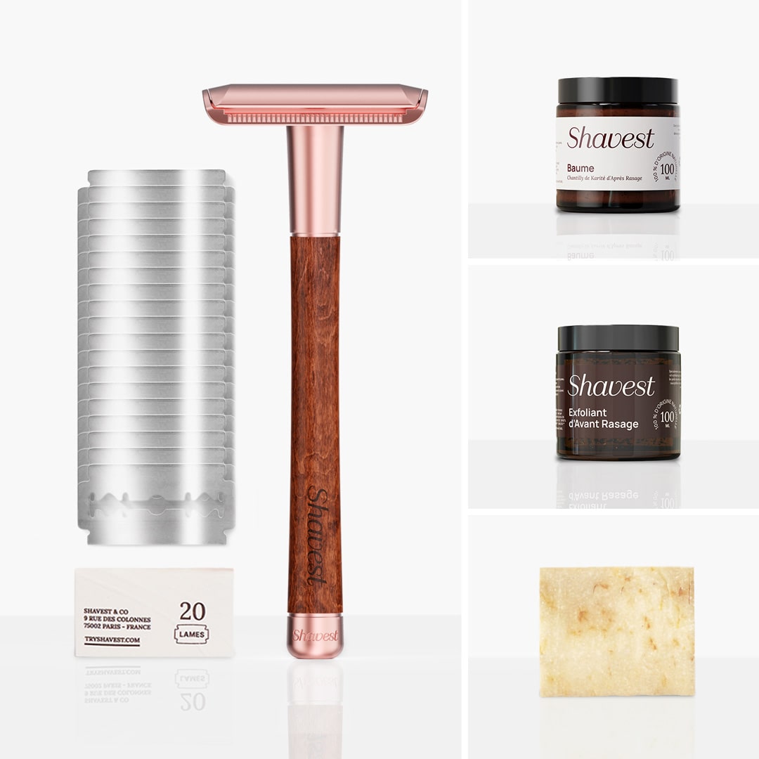 Kit de Rasage - Adapté Peau "Croco"