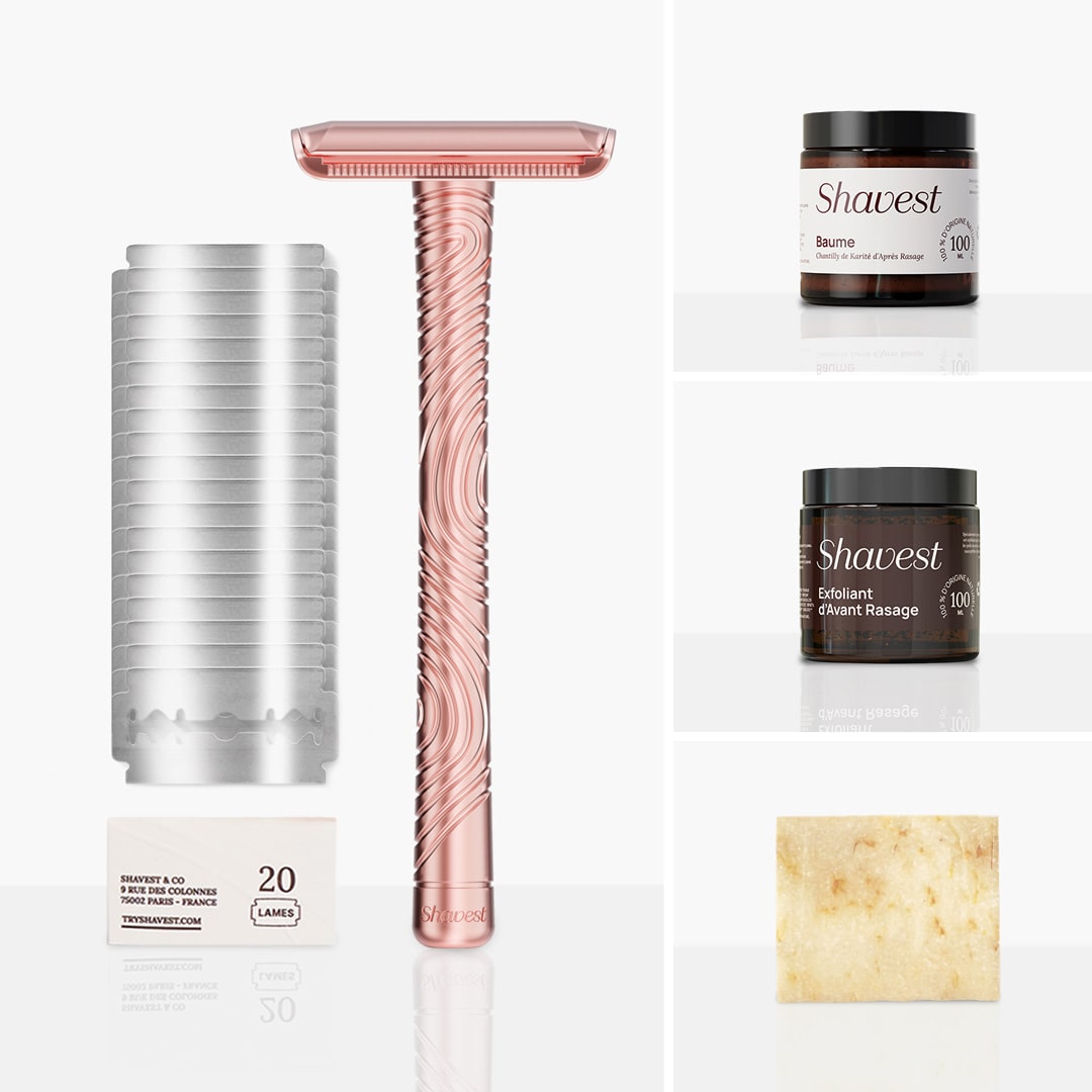 Kit de Rasage - Adapté Peau "Croco"
