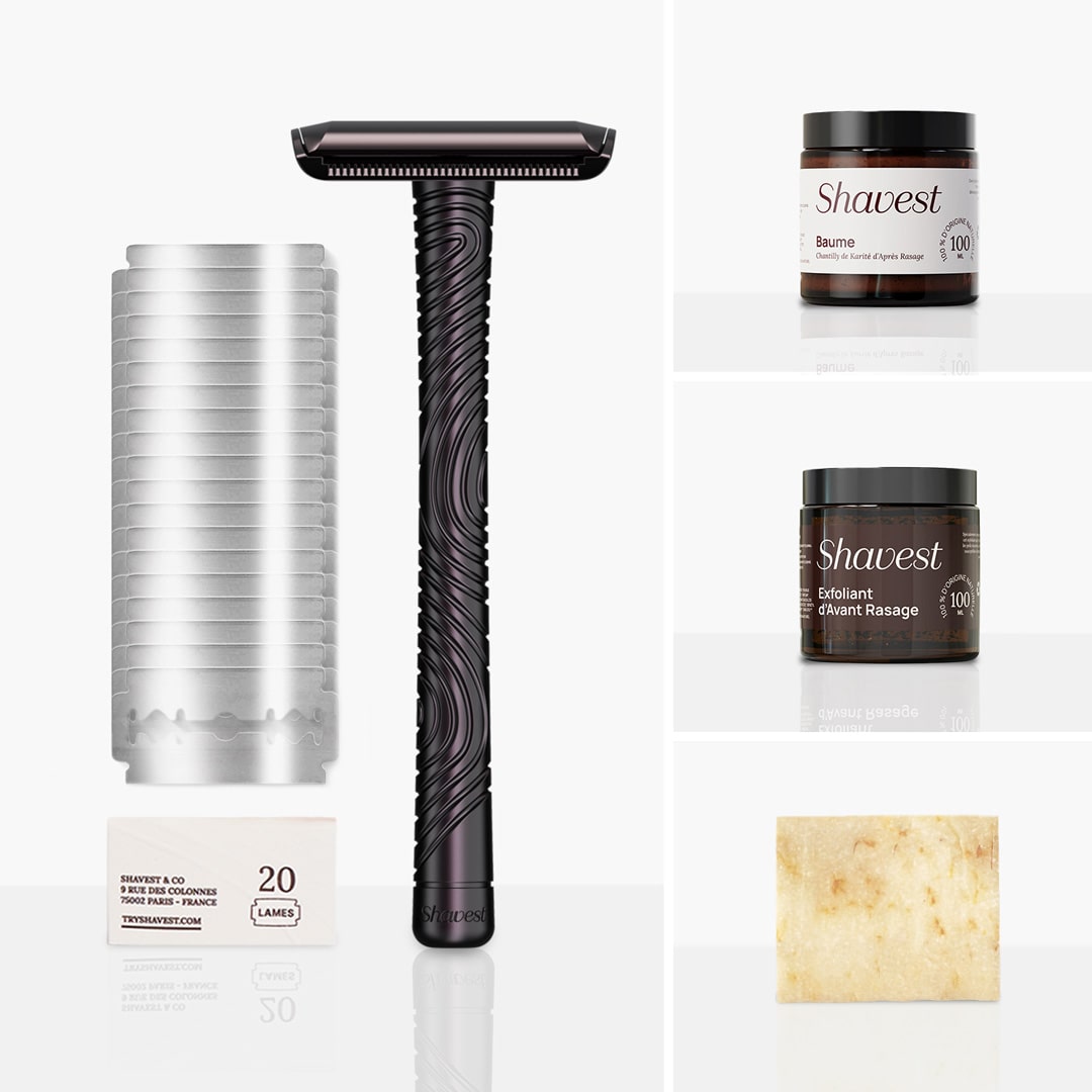 Kit de Rasage - Adapté Peau "Croco"