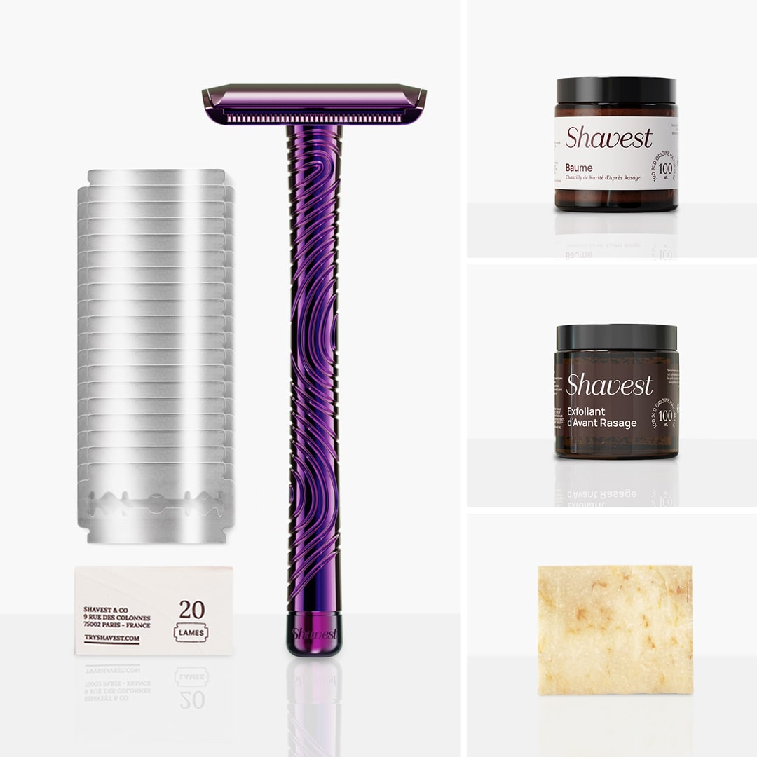 Kit de Rasage - Adapté Peau "Croco"