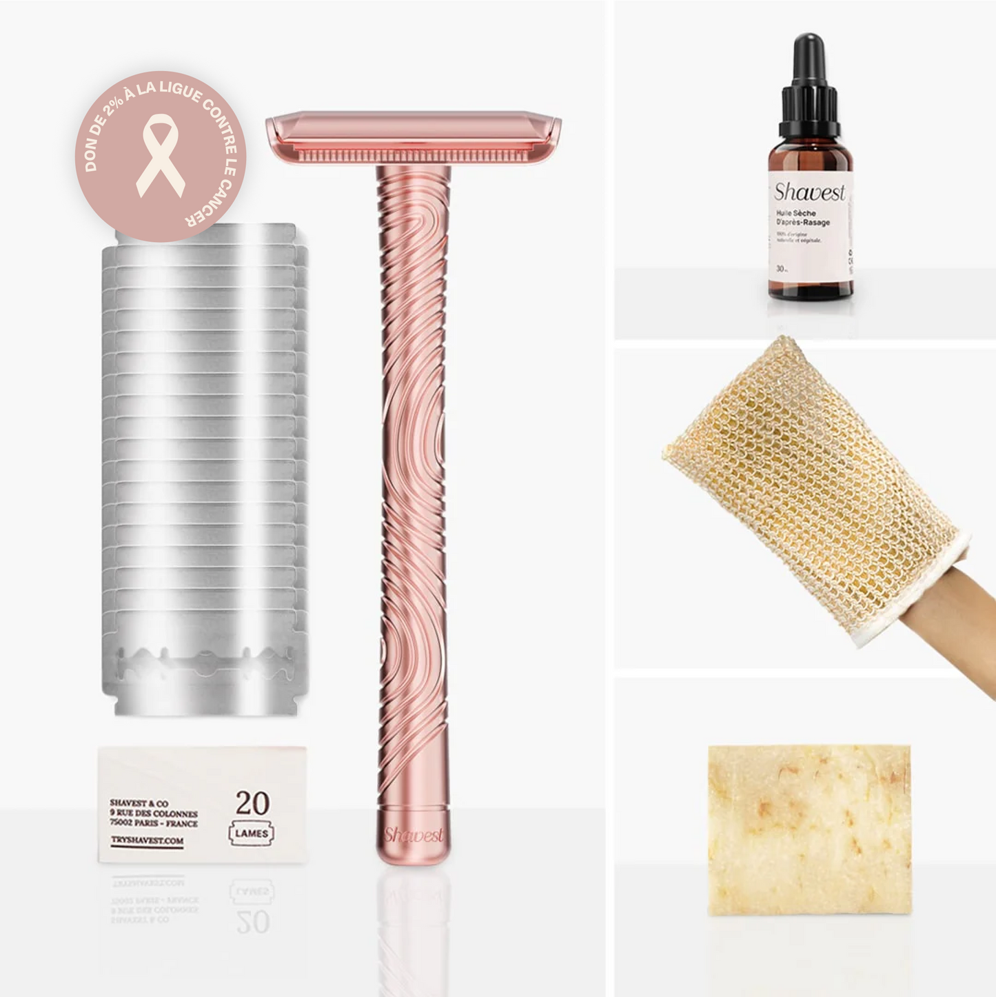 Kit Complet : Rasage Éco-Friendly & Parfait