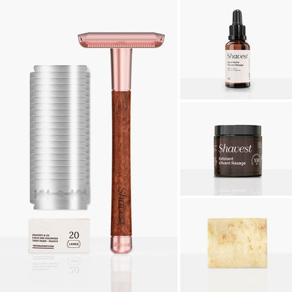 Barbersæt - Tilpasset "Følsom" Hud